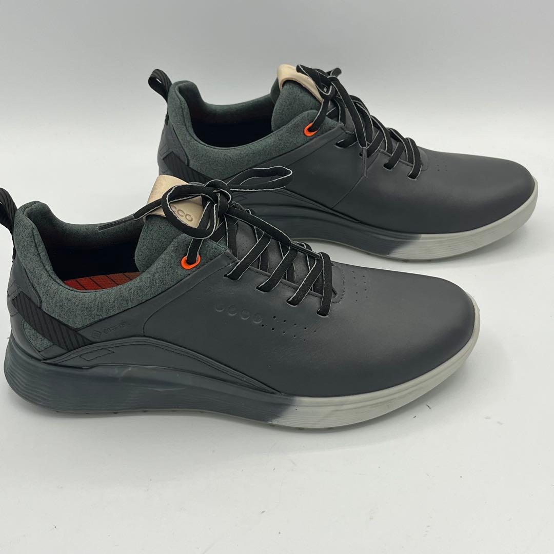 ECCO S-THREE GORE-TEXシューズ 24.5cm ダークグレー