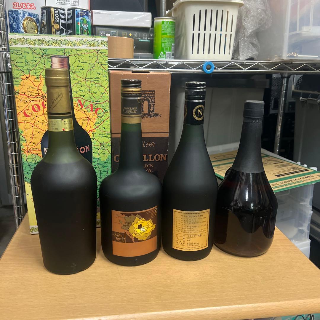NAPOLÉONブランデー　4本