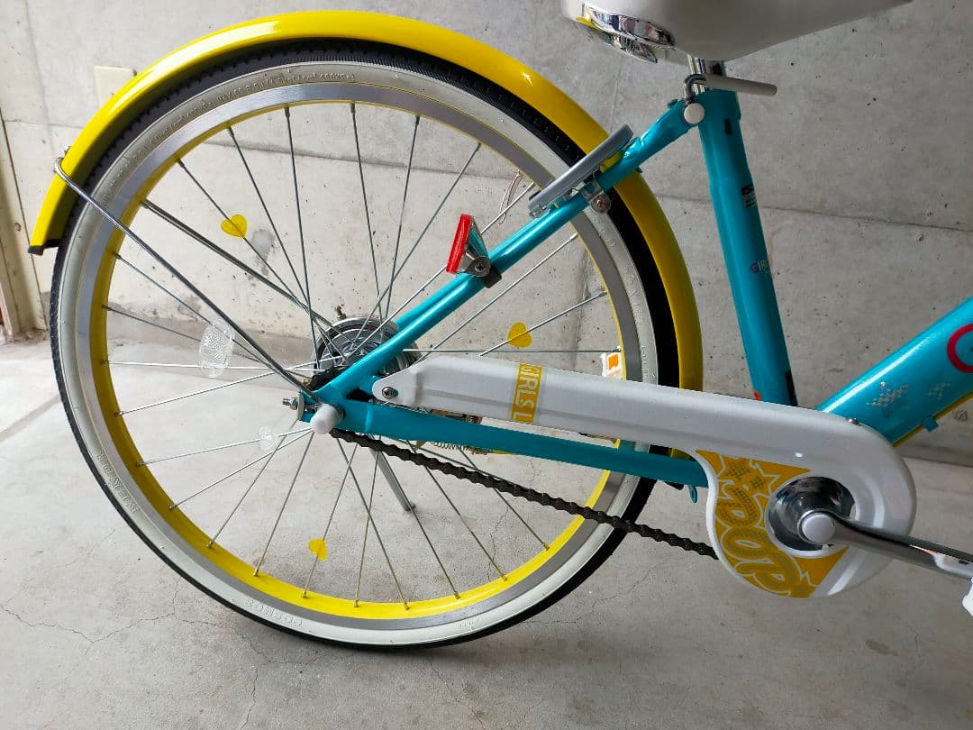 あさひ　ガールズ　ラボ　ポップ　変速なし自転車　22インチ