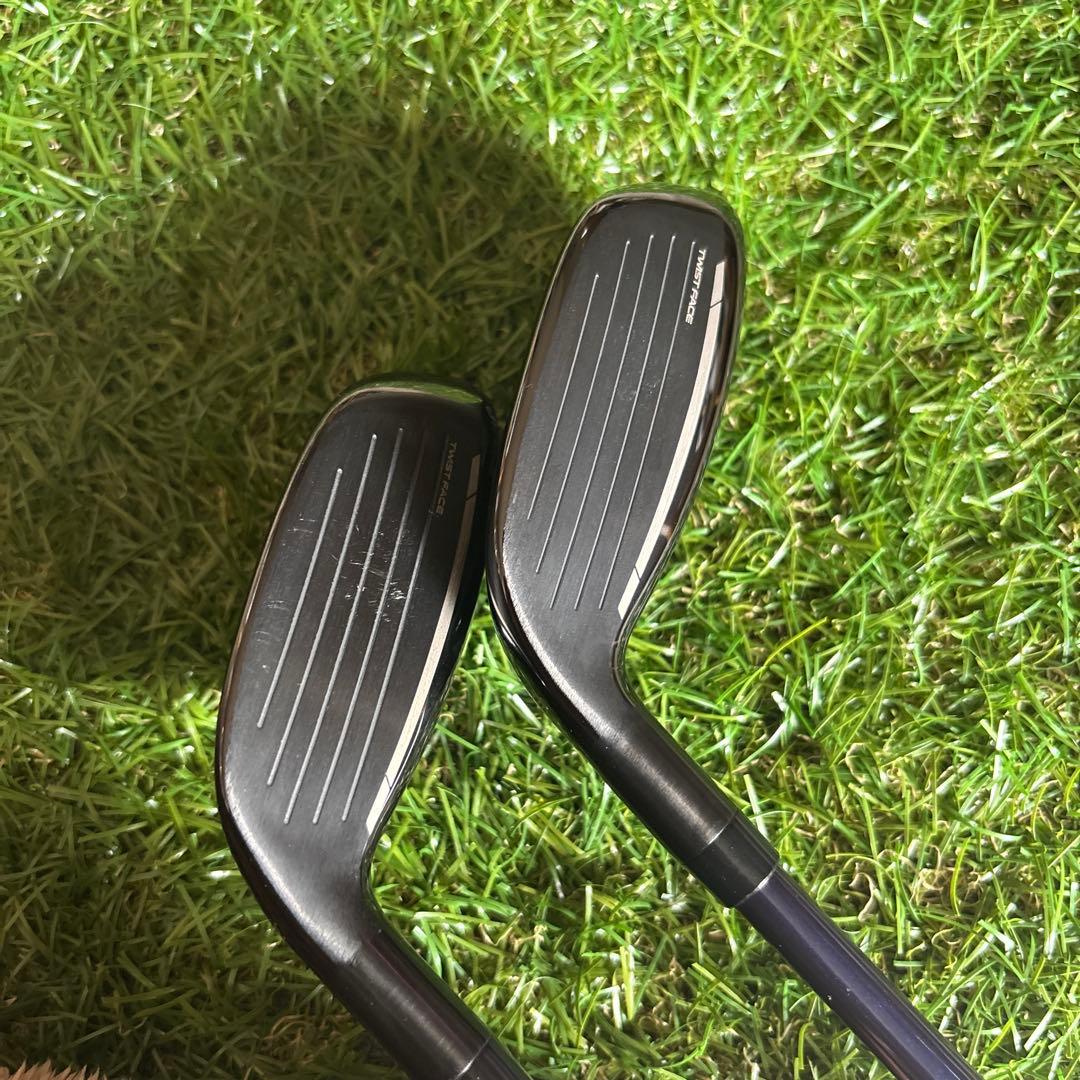 テーラーメイド Qi10 レスキュー 2本（#4、#5）TM60（S）★ 美品