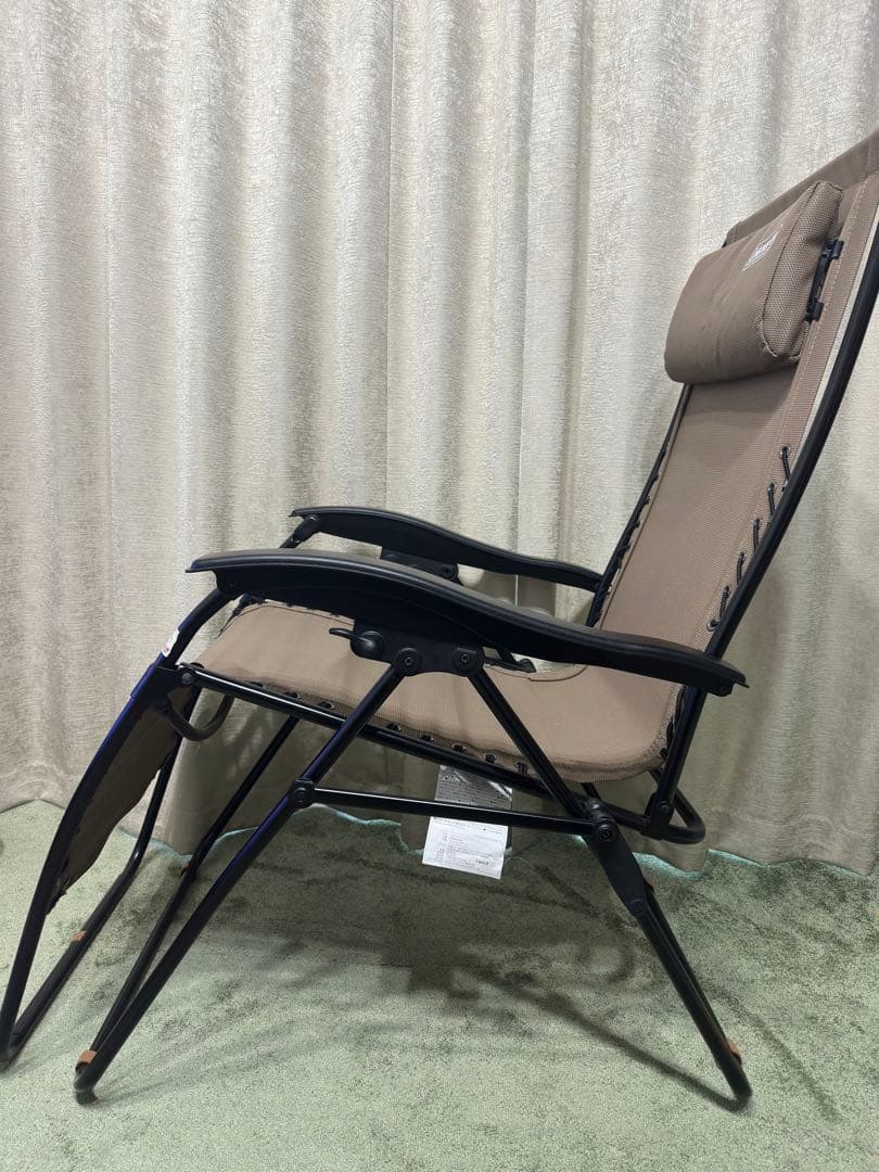 美品　送料込み　【Coleman／コールマン】インフィニティチェア　ベージュ