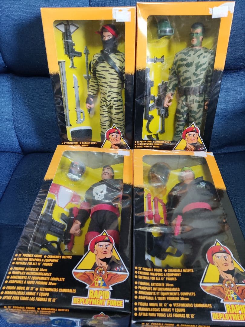 RAPID DEPLOYMENT FORCE アクションフィギュア 4体セット
