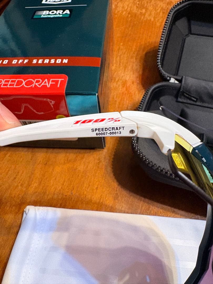 100% Speedcraft BORA ワンハンドレッド サングラス