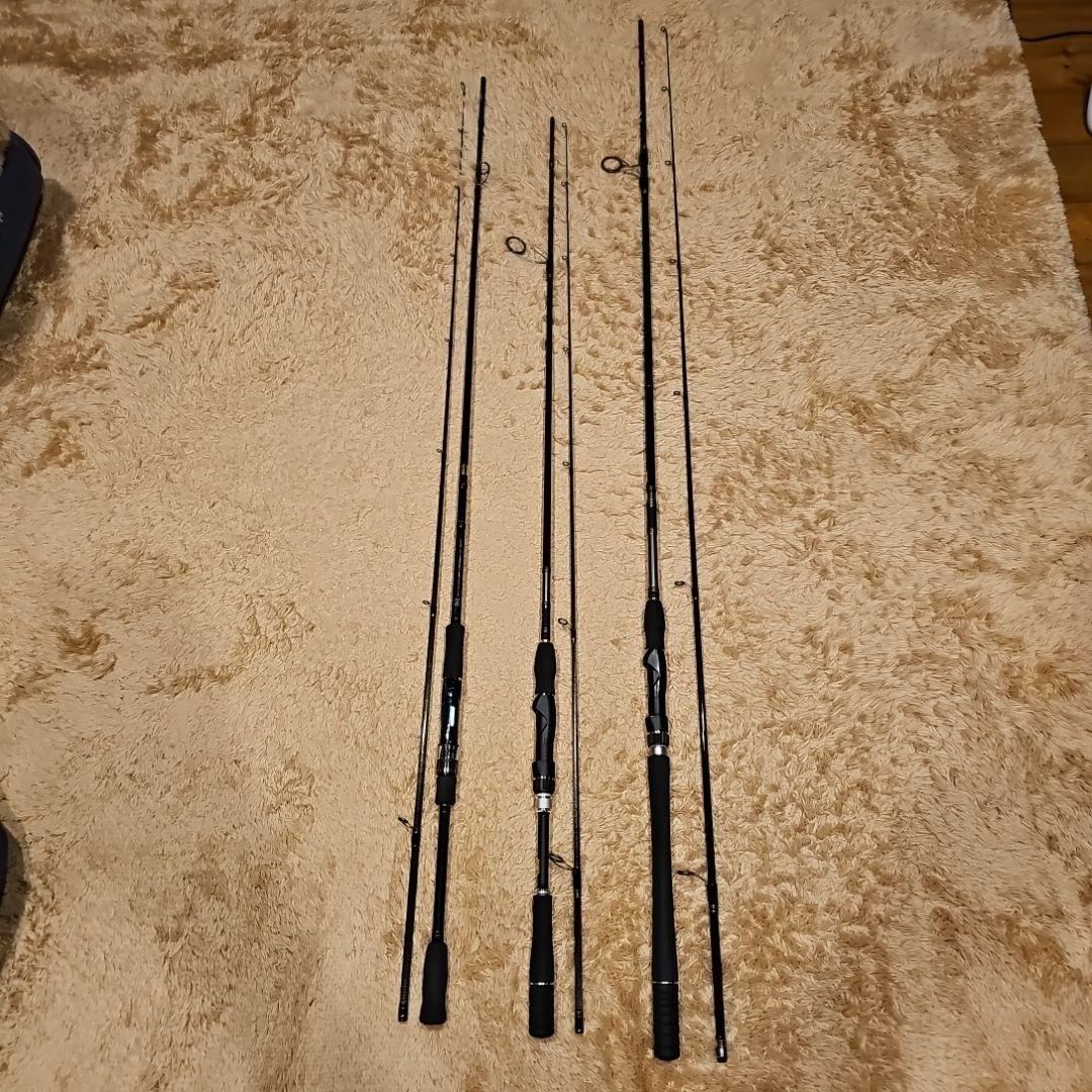 ダイワ　ラブラックス　エメラルダス　ロッド 3本セット