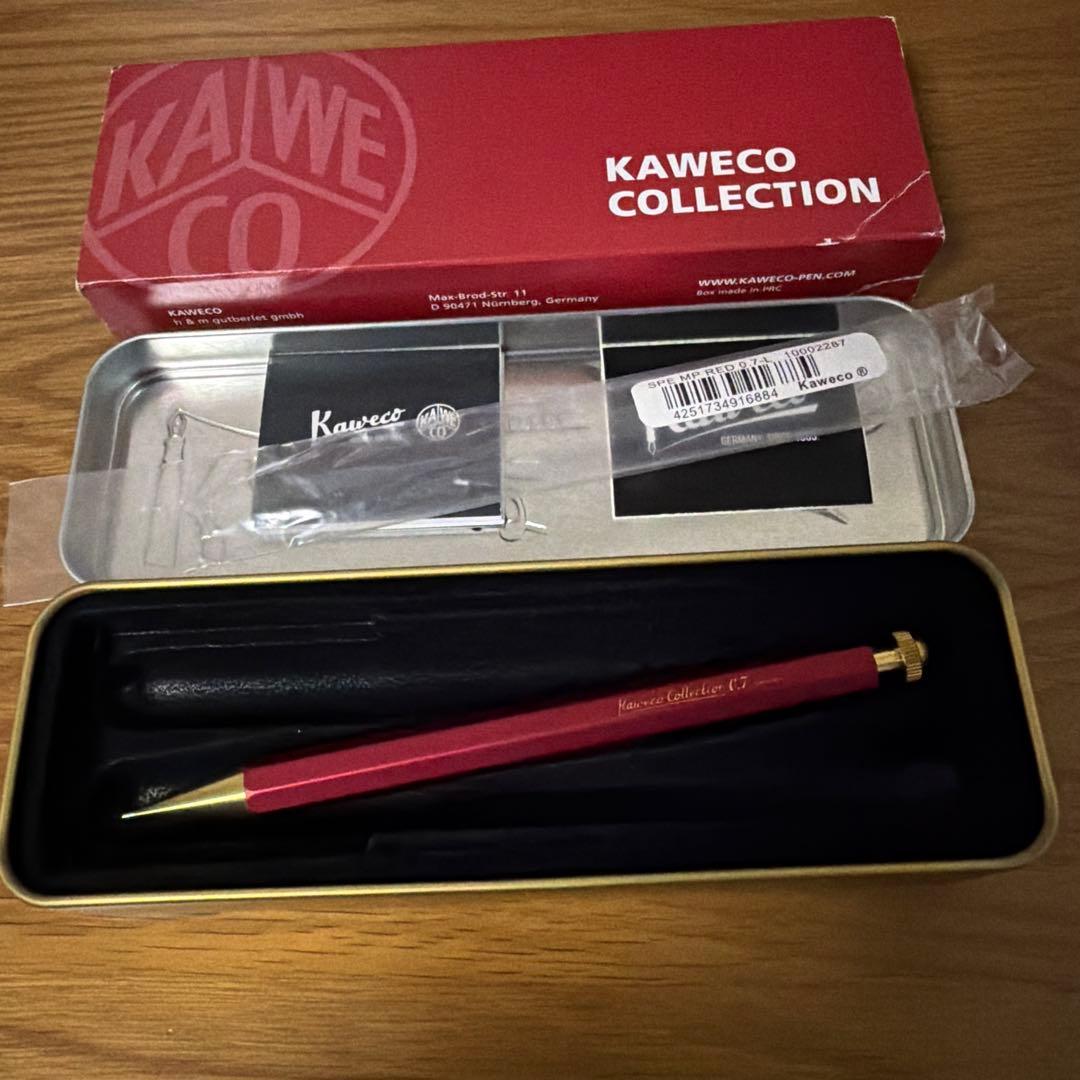 美品　カヴェコ　スペシャル 0.7 レッド　エディション 限定 シャープペンシル