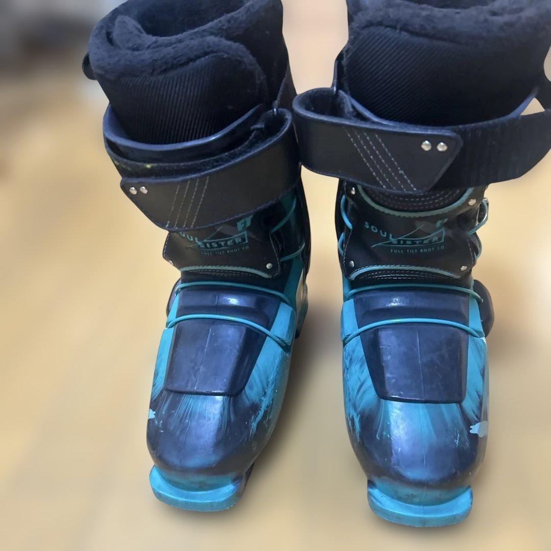 FT FULL TILT SOUL SISTERスキー用ブーツ 24.5 緑/黒