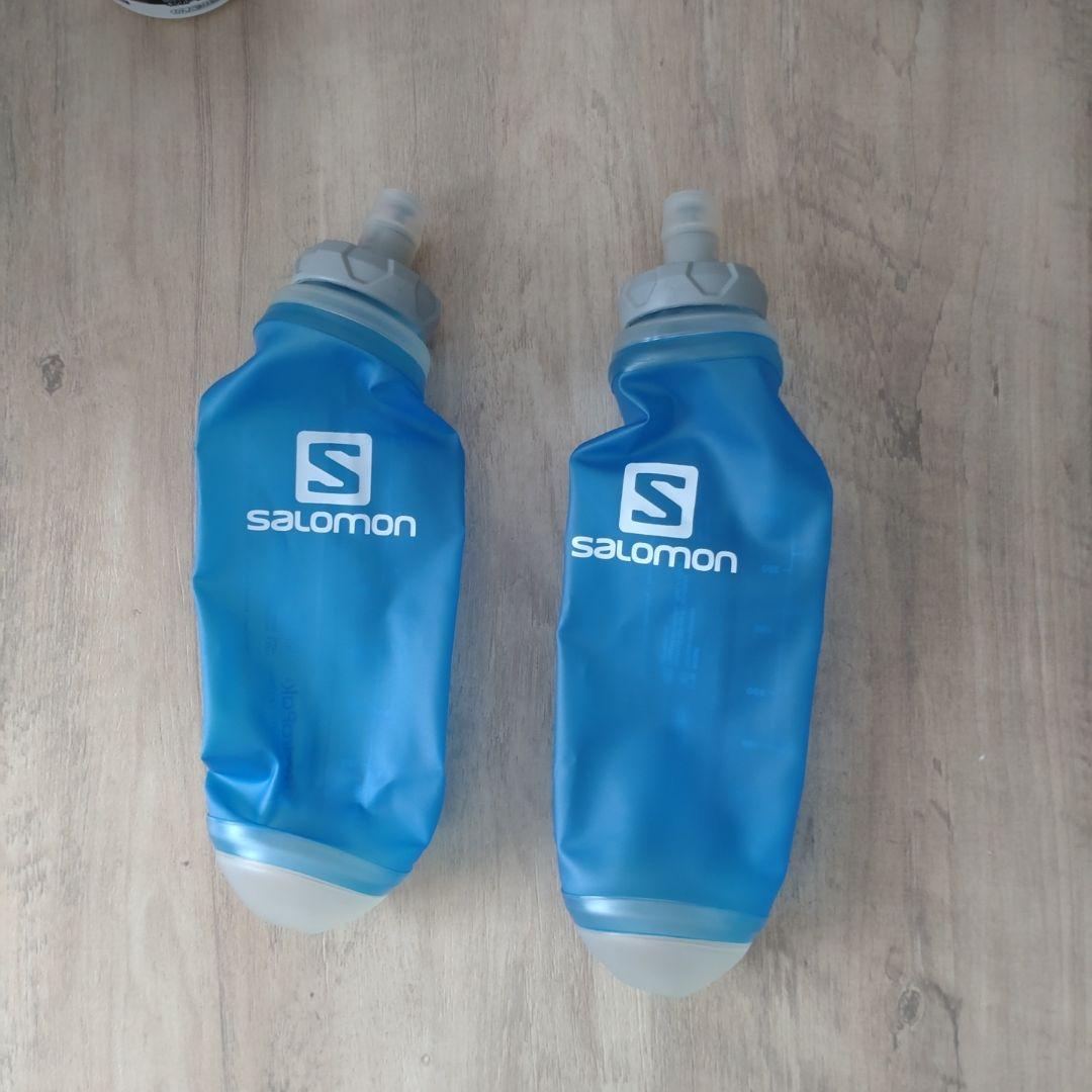 Salomon ハイドレーション 赤 ボトル2本付き