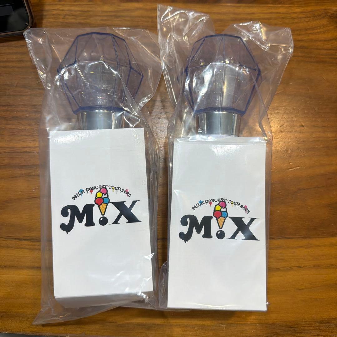 M!LK ペンライト　ミルクラスタル3 2本セット