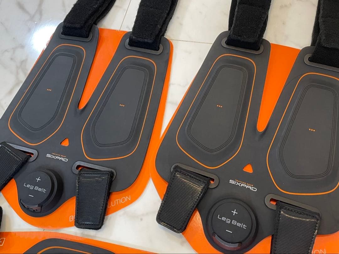 シックスパッド　アブズベルト&アームベルト&レッグベルト まとめ　正規品ジェル