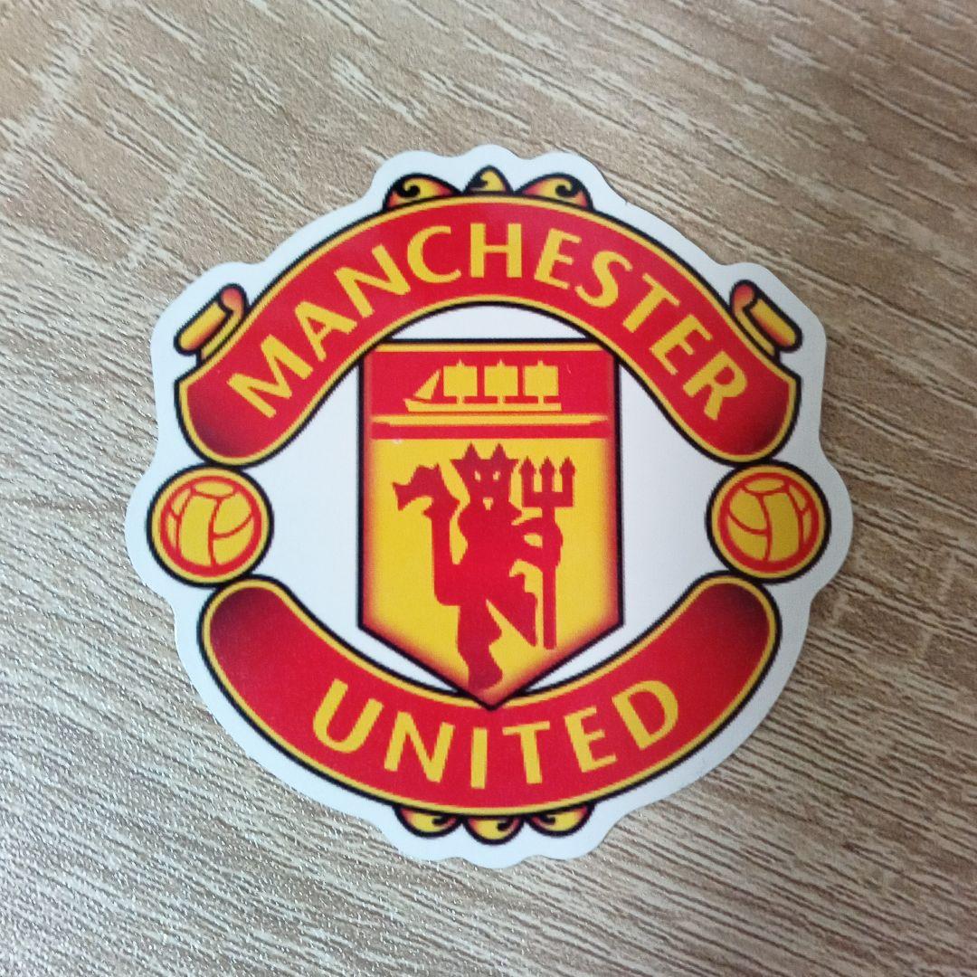 海外サッカー ロゴステッカー マンチェスター ユナイテッド