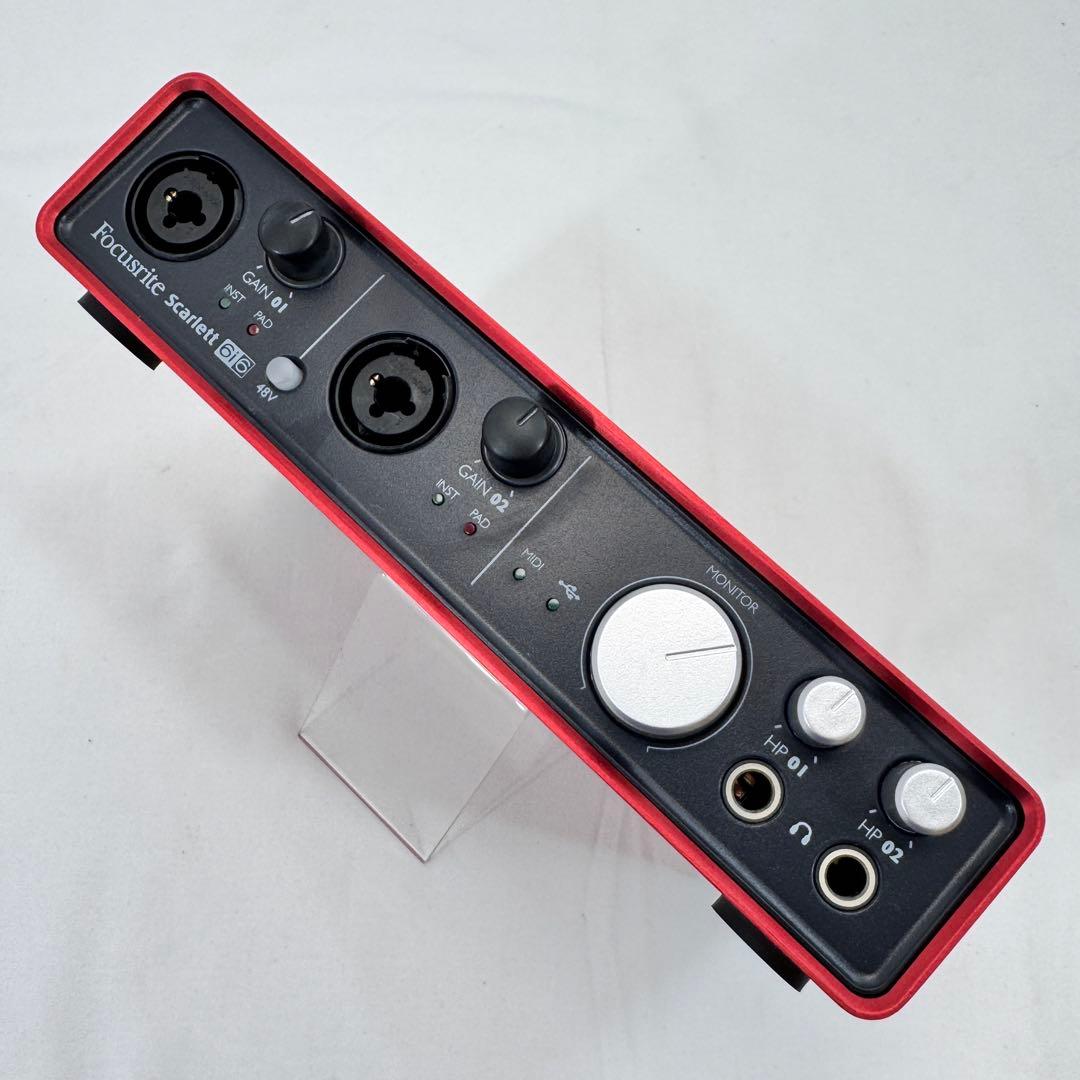 FOCUSRITE Scarlett 6i6 G2 オーディオインターフェイス