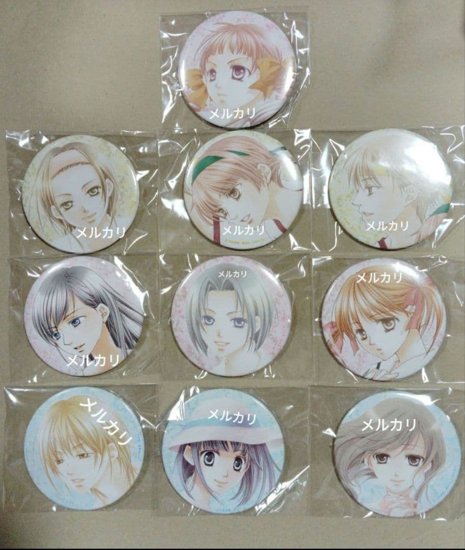 マリア様がみてる 卒業イベント 缶バッジ 全10種 コンプ