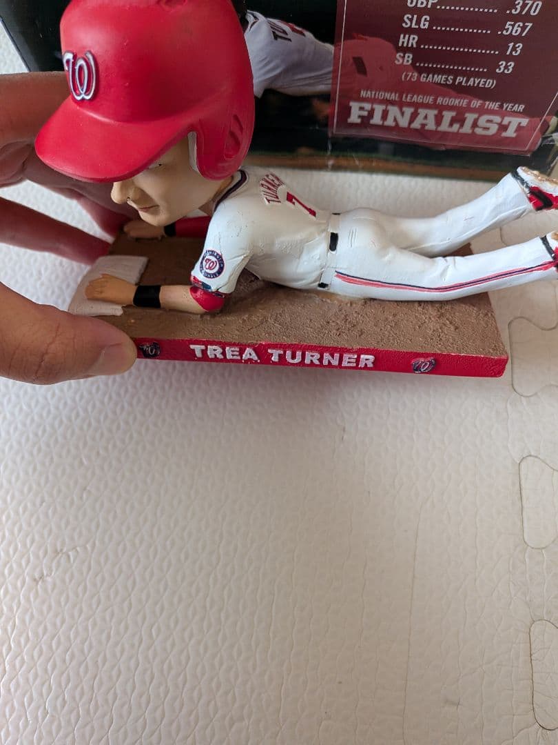 トレイ・ターナー ボブルヘッド　2017 球場配布 非売品