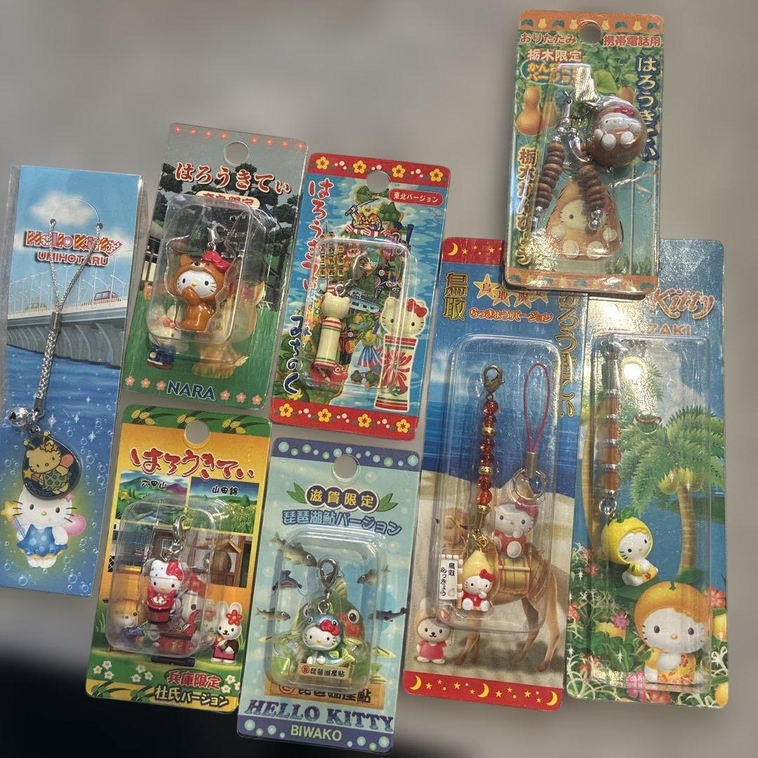 新品未使用　即購入◎ ご当地キティ　根付け　まとめ売り　【３８個】レアあり