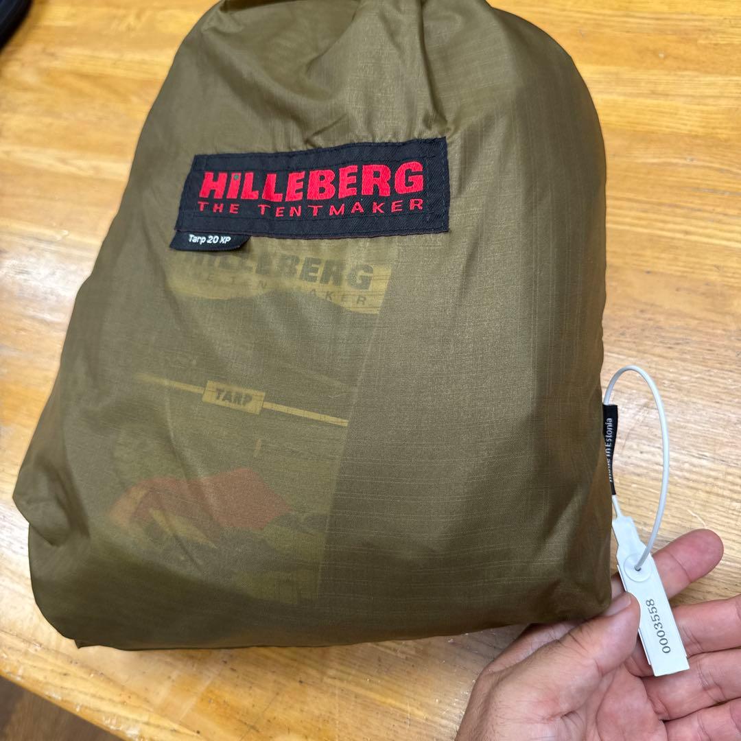 HILLEBERG Tarp20XP サンド　未使用 タープ20XP