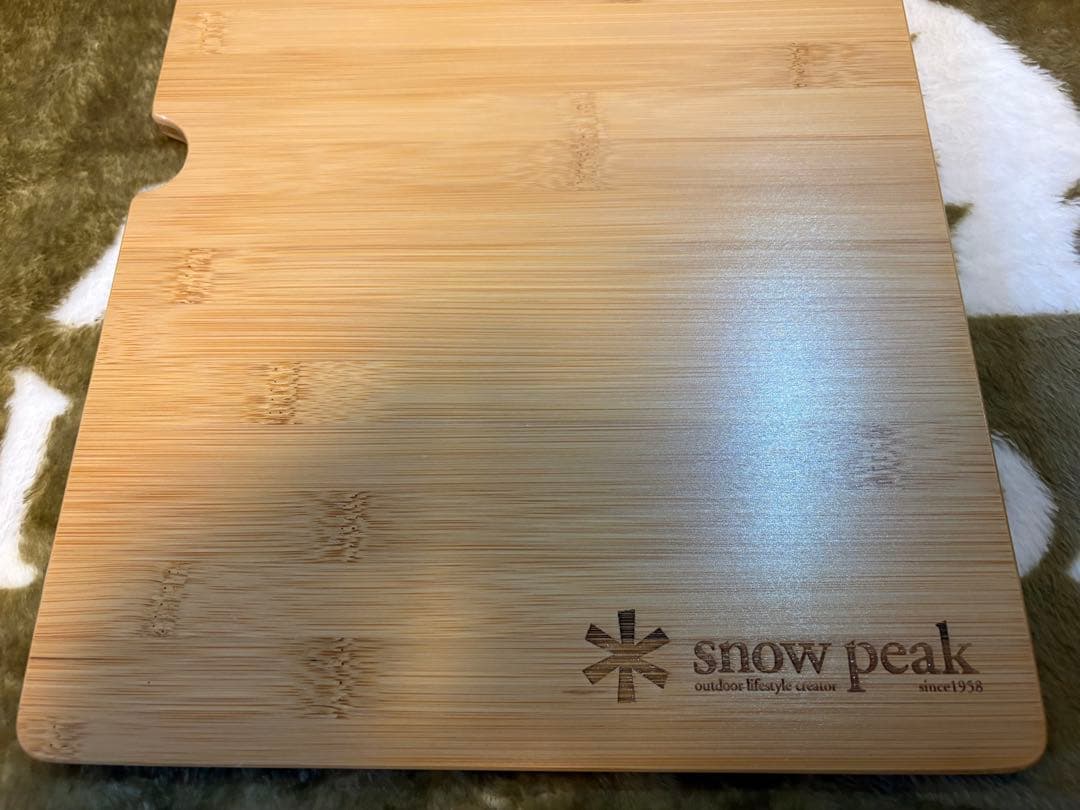 スノーピーク IGT メッシュトレー 1unit 深型 ウッドテーブル S竹