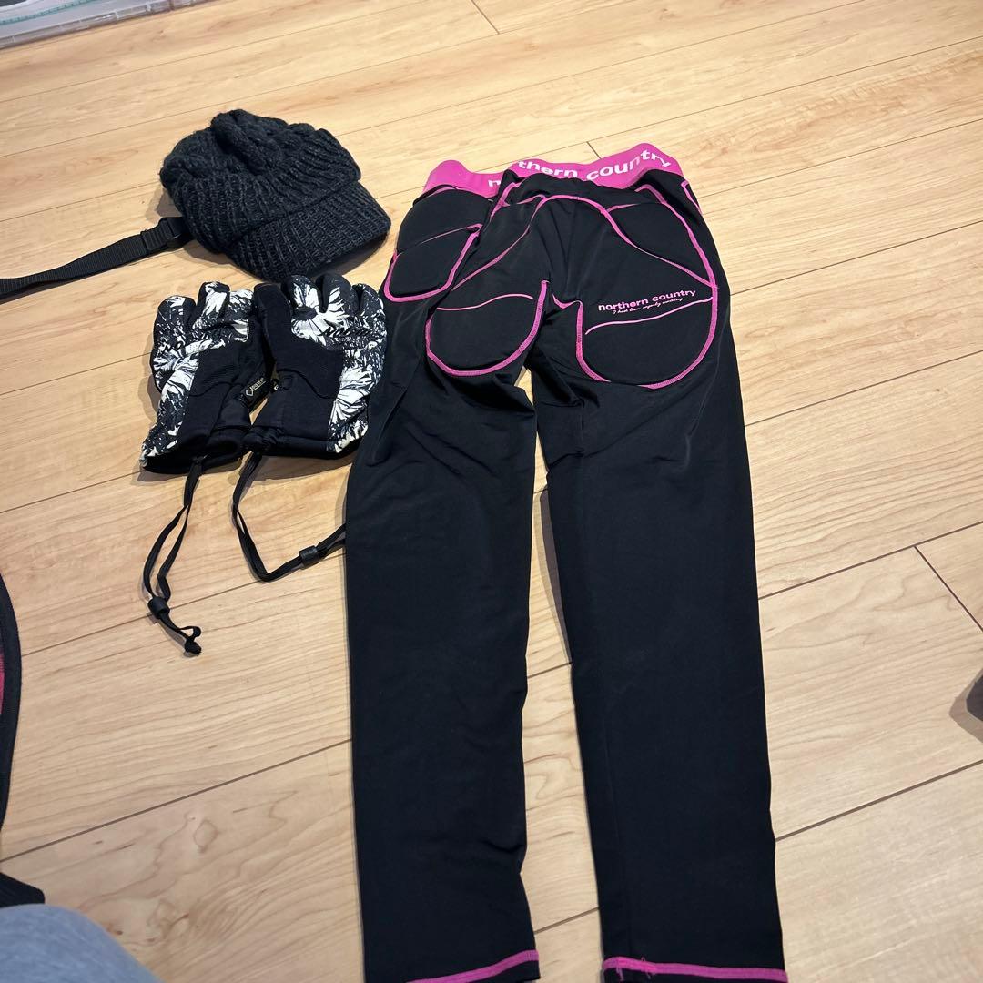 チェック柄スノーボードバッグ 約160cm