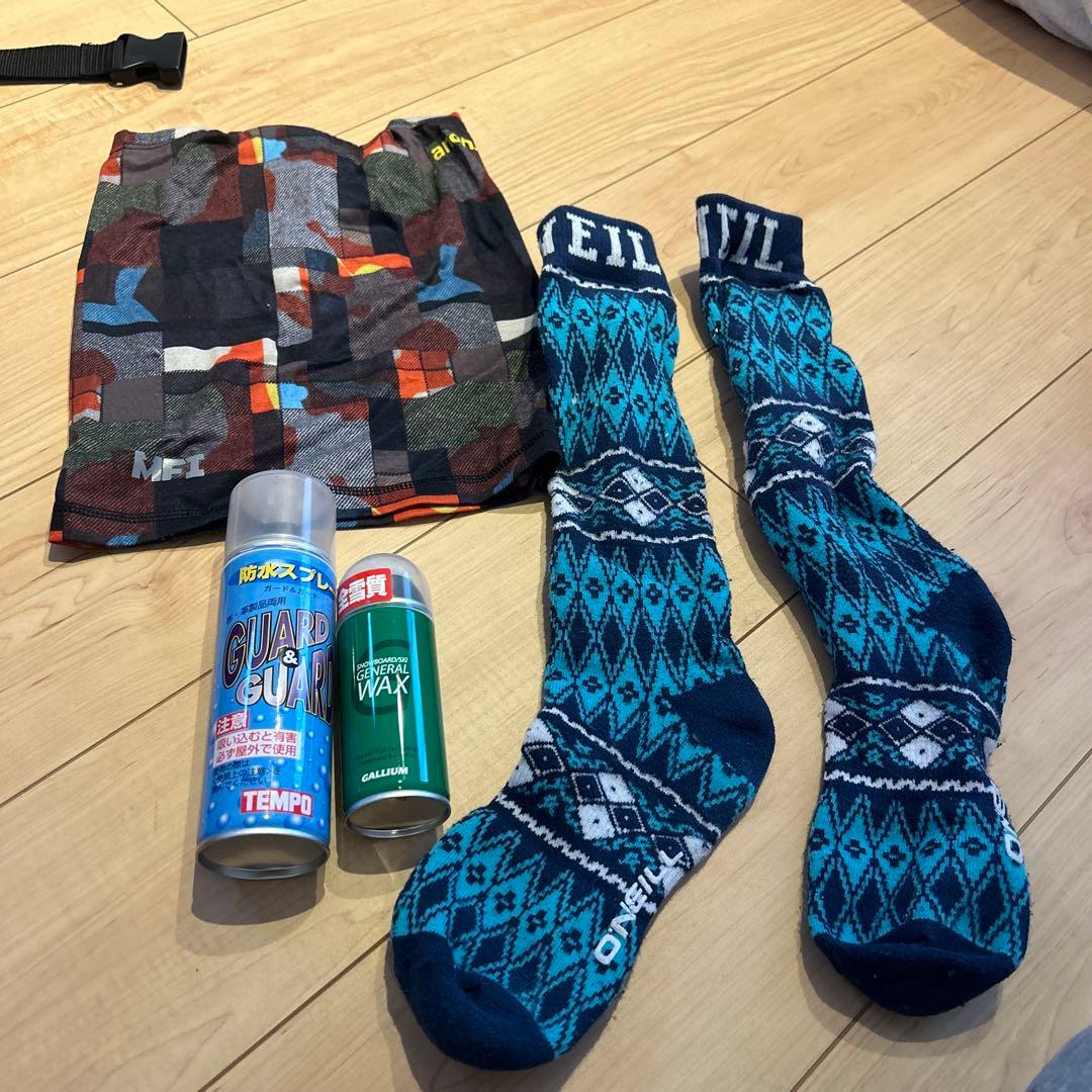 チェック柄スノーボードバッグ 約160cm