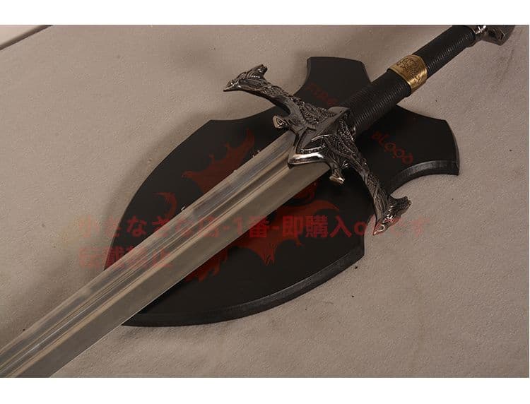 黒火剣 権力の遊び 古兵器 武具　刀装具　模造刀 Cosplay