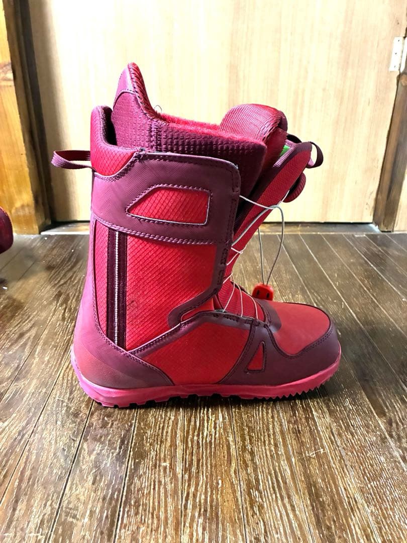 値下げ交渉可　BURTONバートン スノーボードブーツ 27.0cm レッド
