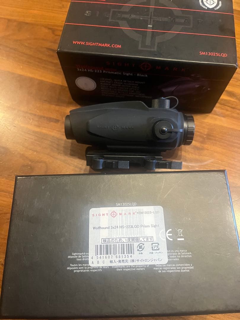 Sightmark 3x24 HS-223 プリズムサイト ブラック　中古