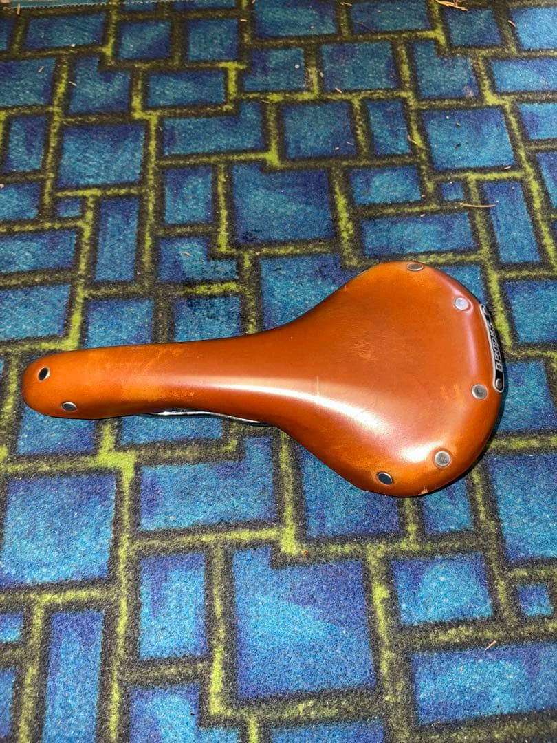 BROOKS ブルックス スワロー B15 クローム ハニーレザーサドル