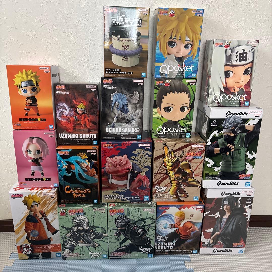 NARUTOフィギュア コレクション17個