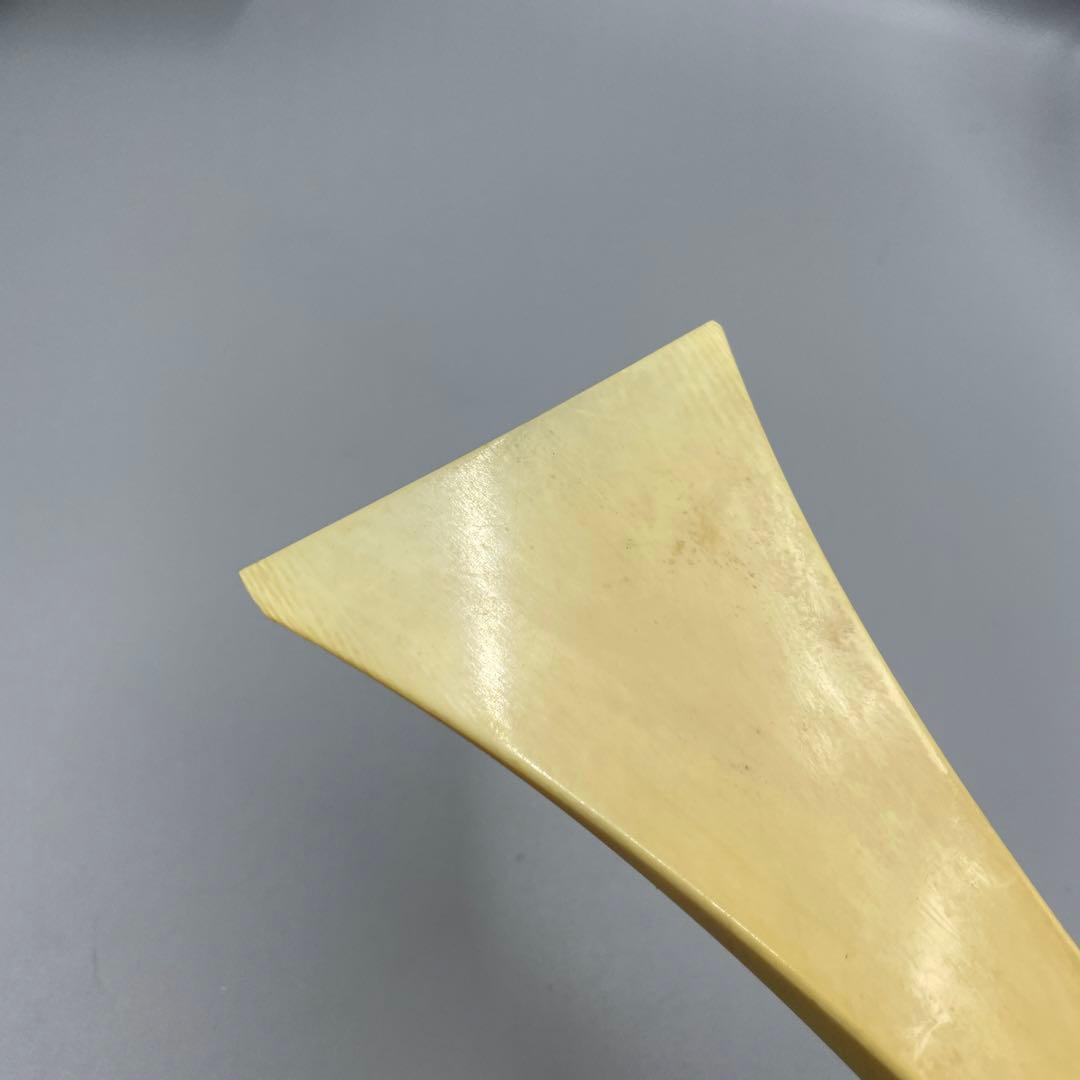 239ヴィンテージ 天然素材　三味線バチ　重さ約98g