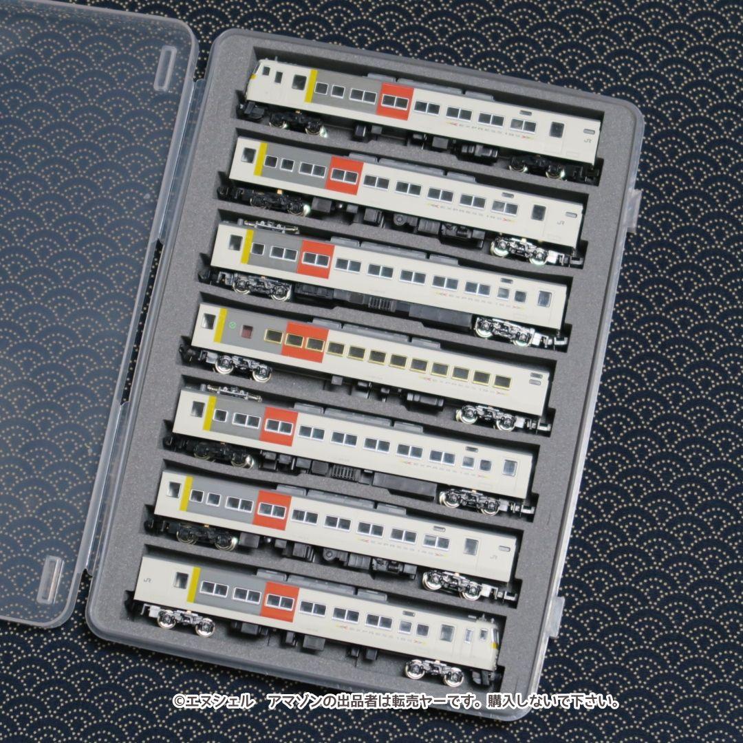 (10枚セット)100均のケースが7両用Nゲージ収納ケースになるウレタン中敷き