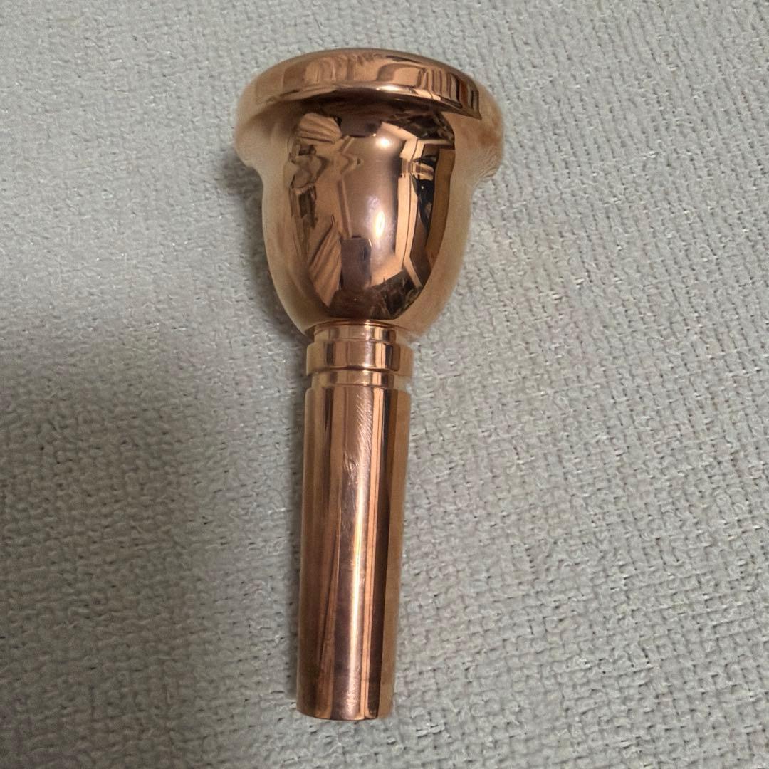 トロンボーンマウスピース　IANBOUSFIELD S5 ピンクゴールド