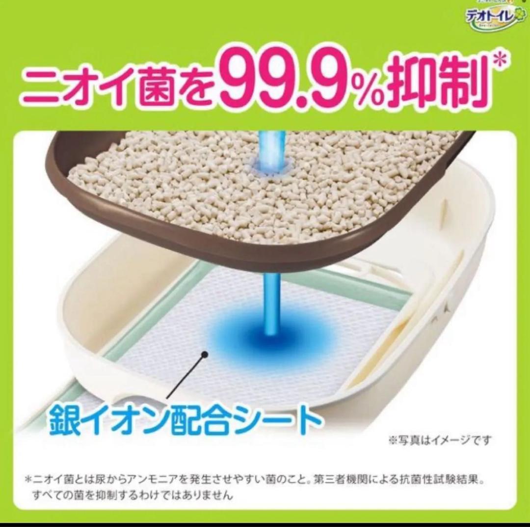 デオトイレ　消臭抗菌シート　20枚×8袋　合計160枚　猫用　購入2026年2月