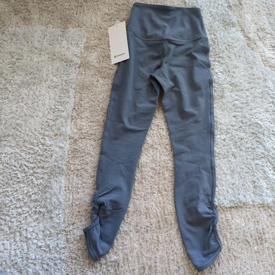 新品未使用タグ付き✨️Lululemon ハイウエスト ブルーグレー レギンス