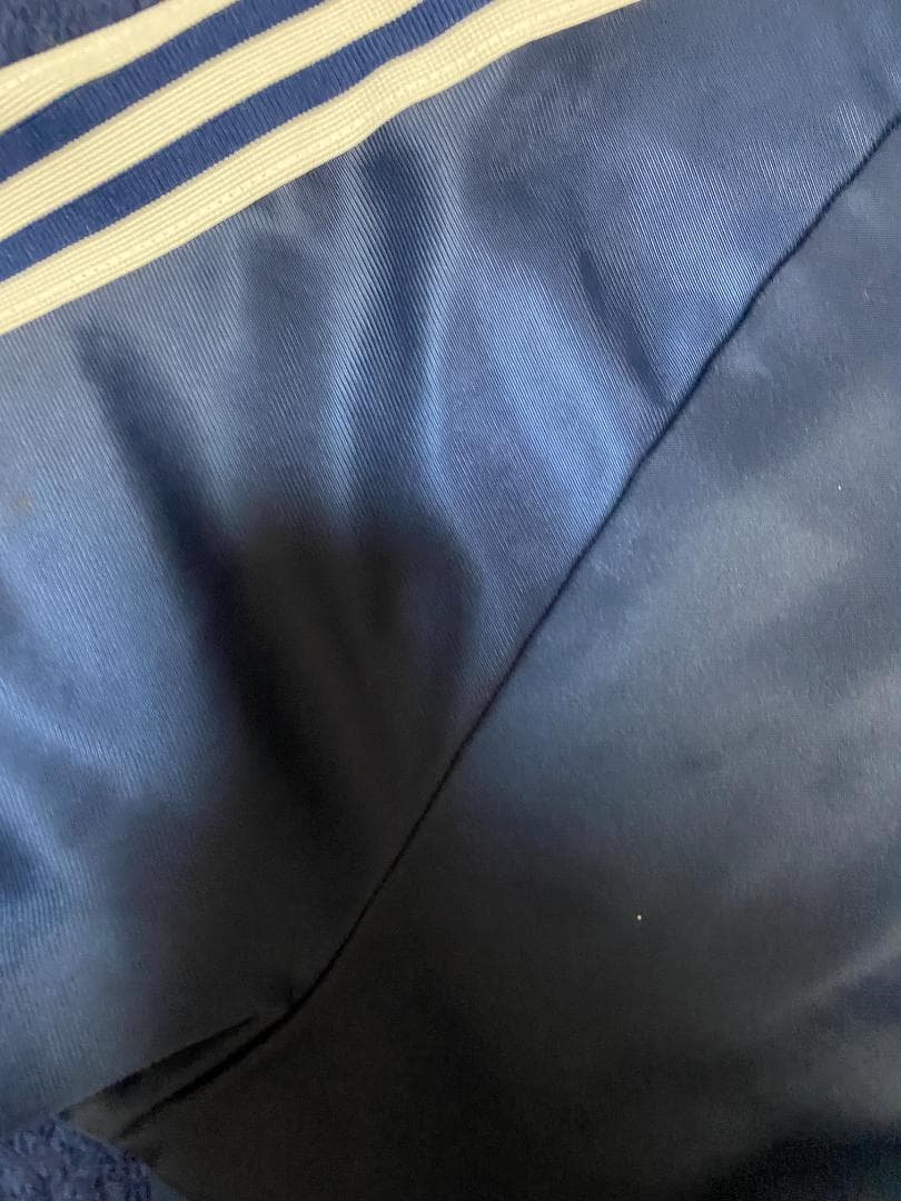 80s USA製 adidas トラックジャケット ATP ネイビー Lサイズ