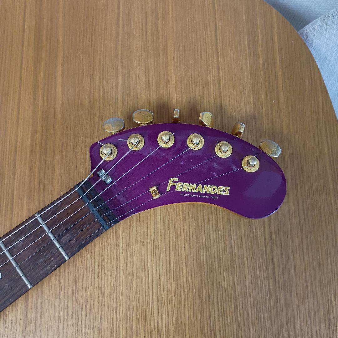 FERNANDES パープル エレキギター　ZO3