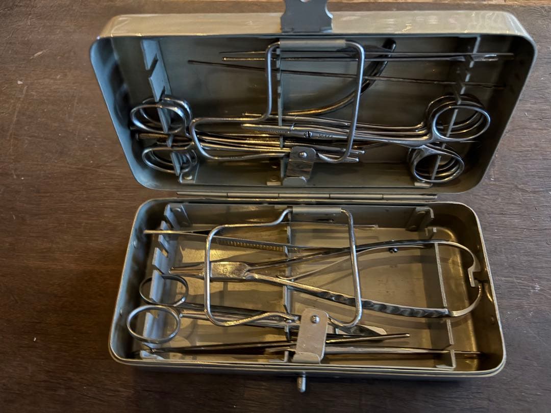 レ*ド様 ④ 旧日本軍 携帯外科器 野戦手術器 軍医 手術セット ミリタリー