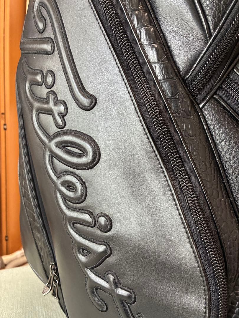 タイトリストキャディーバッグ本革