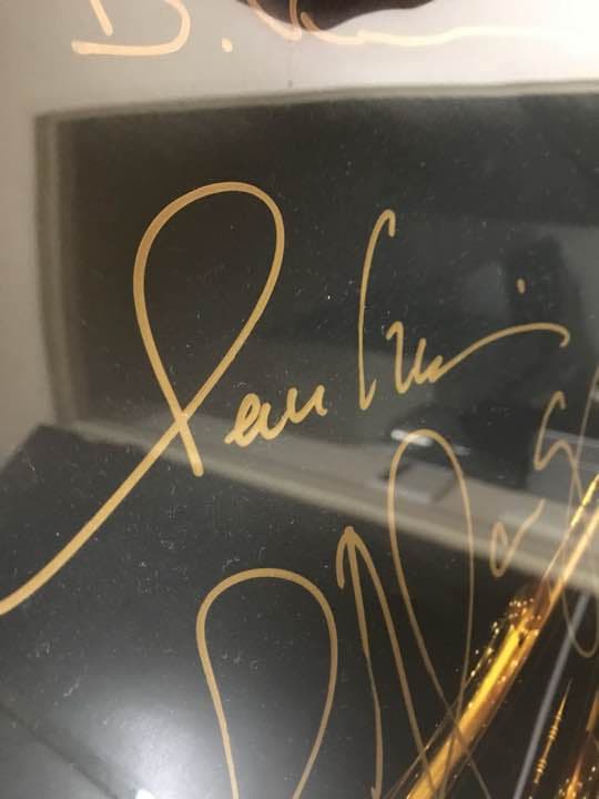 super darts 2015 サイン入りポスター