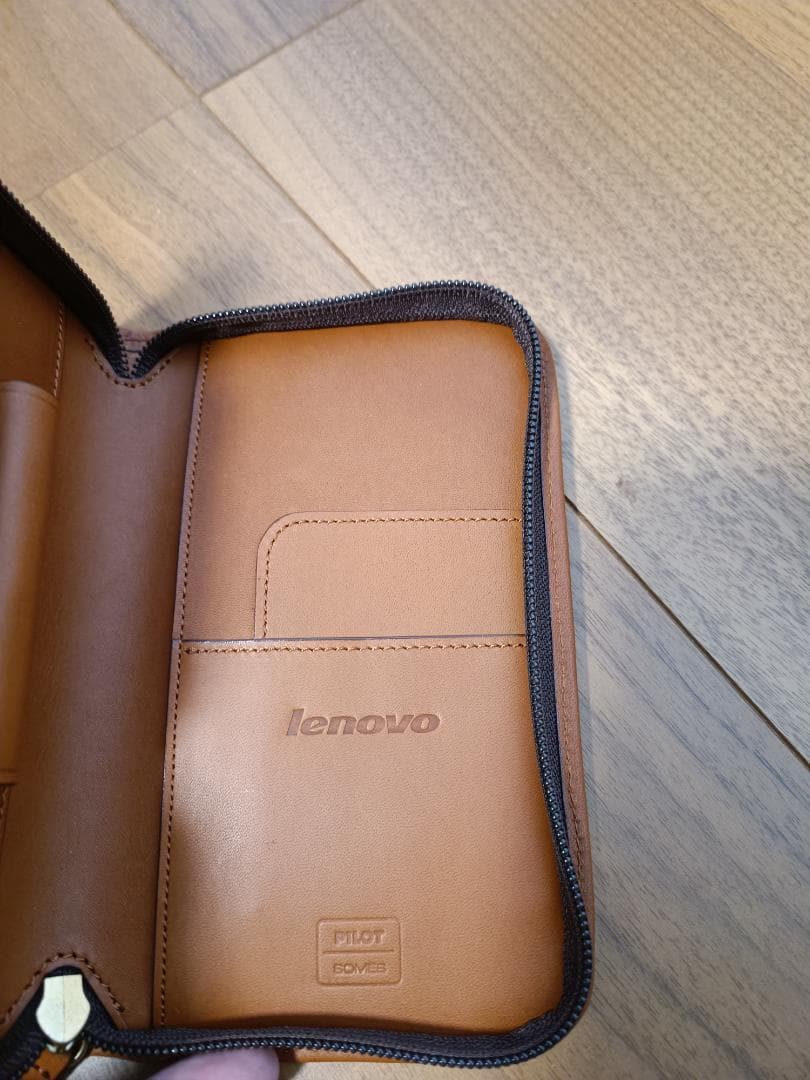 パイロット　ソメス　ペンシース　ペンケース３本差　ブラウン 廃番