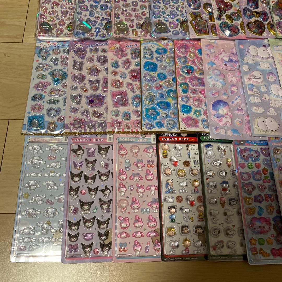 平成シール　ボンボンドロップシール　ウォーターシール　シールまとめ売り