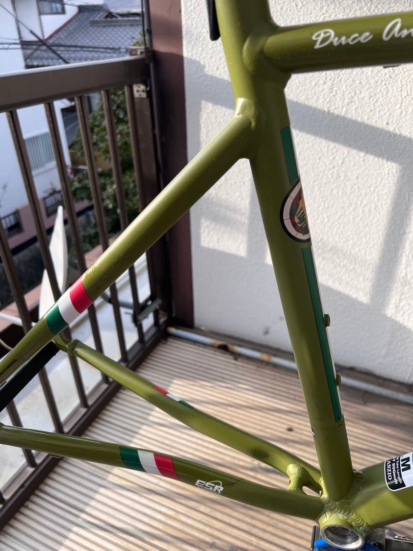 ESR製　ガールズ&パンツァーコラボ商品　　アンツィオ　ロードバイクフレーム