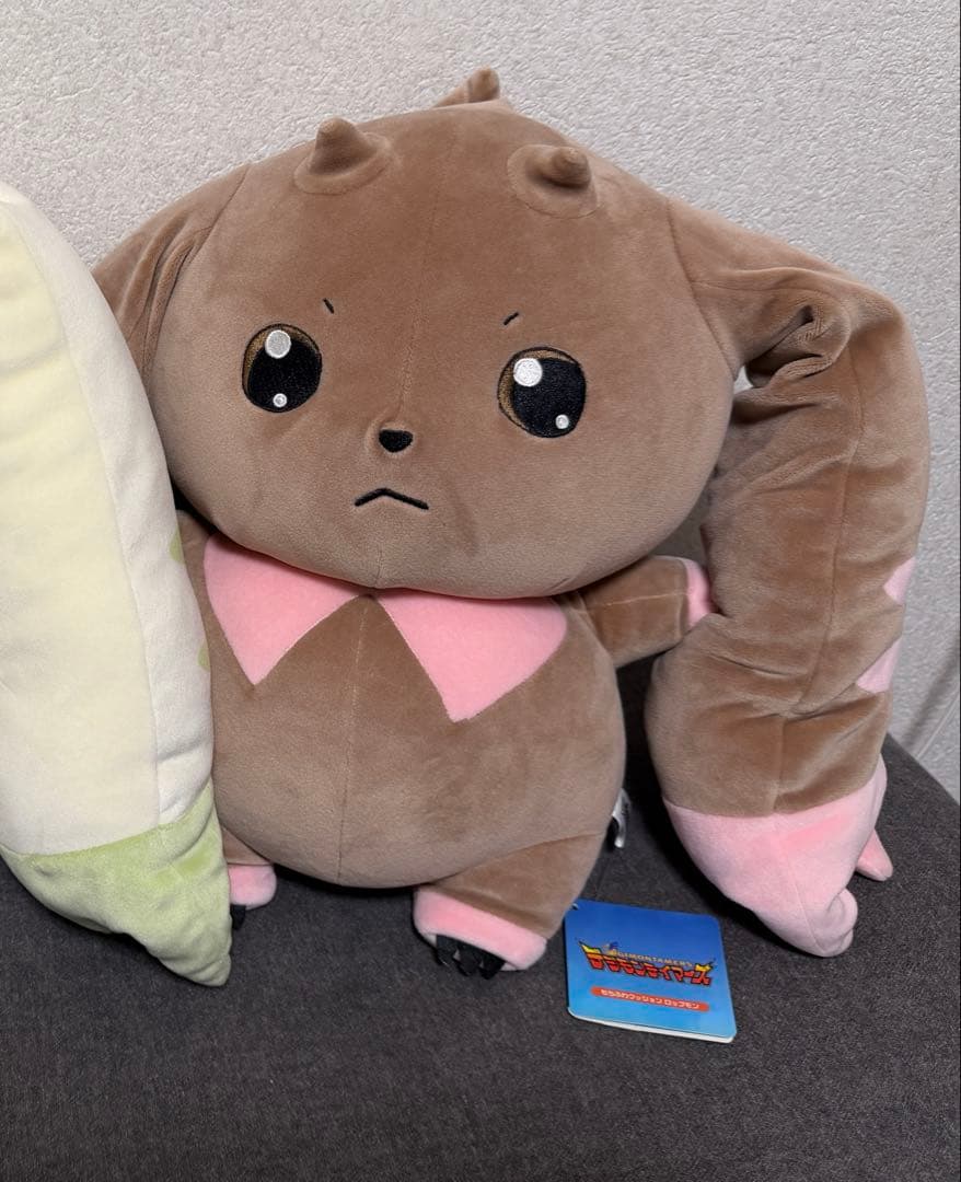 デジモン　ロップモン もちふわクッション