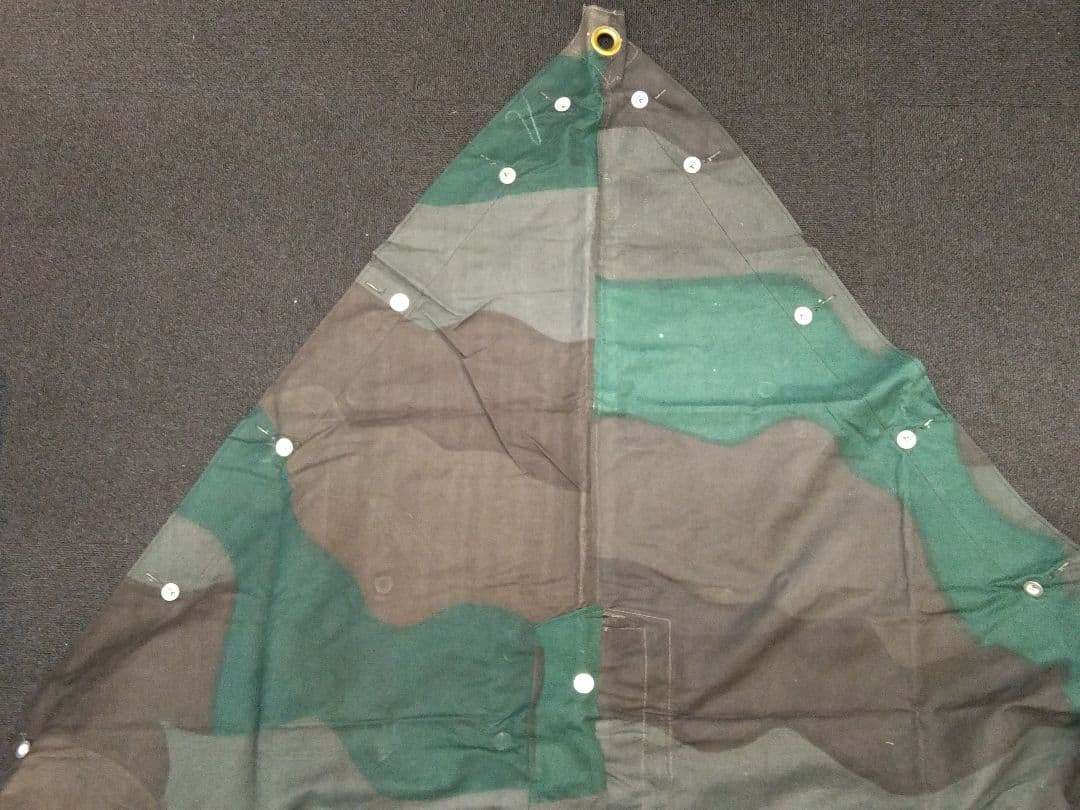 スウェーデン軍テント4枚 軍幕