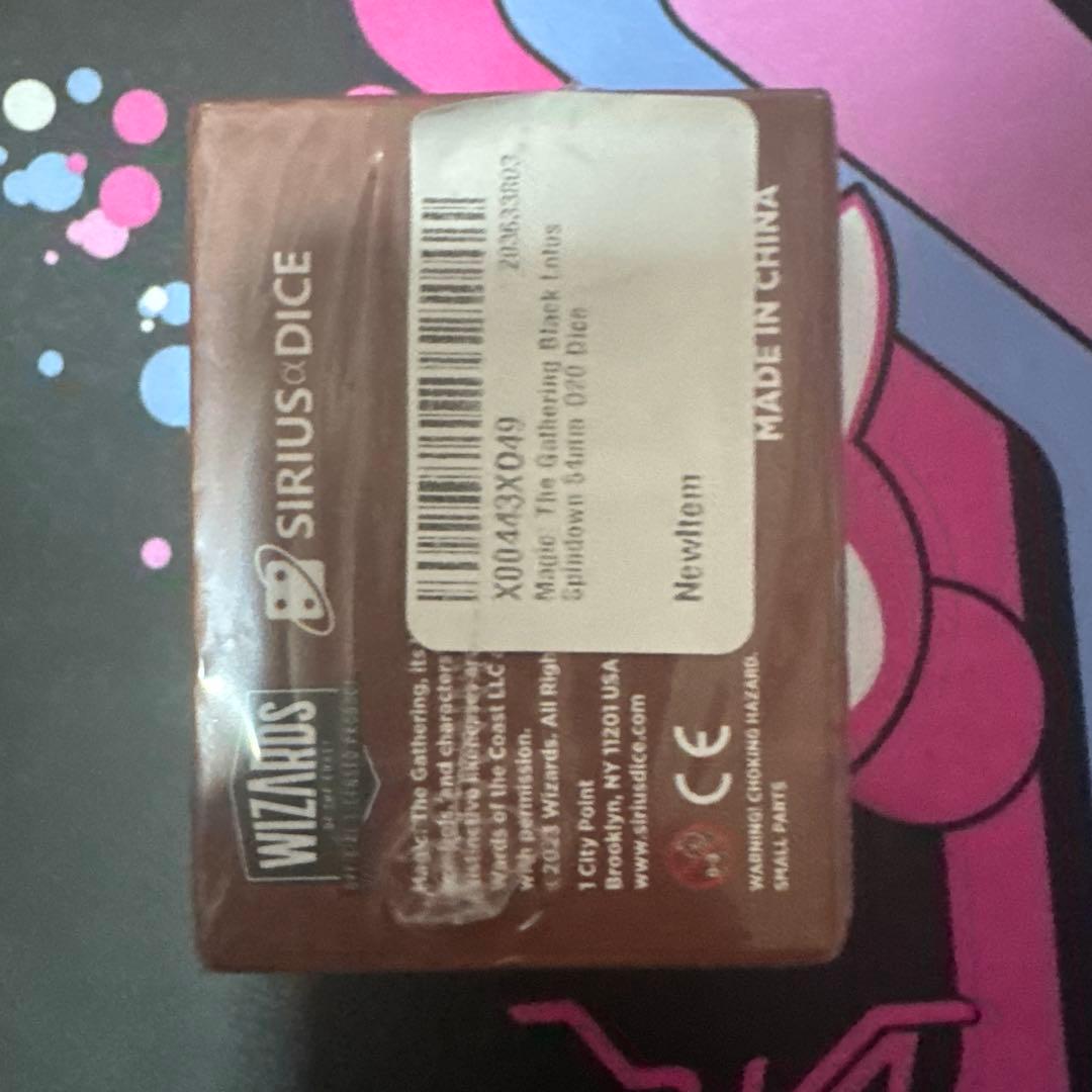 【超珍品】MTG ダイス Black Lotus D20