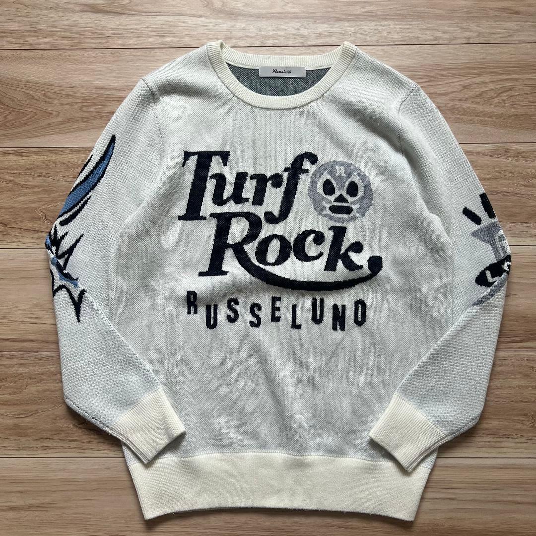 Russeluno ラッセルノ　ニット　セーター　メンズ　ゴルフ　マスク　4