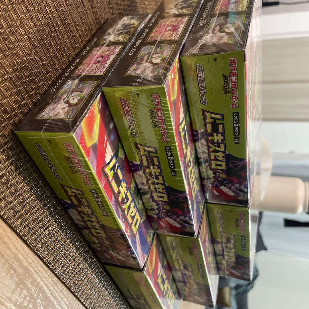 ポケモンカード MEGA ムニキスゼロ 6ボックス シュリンク付