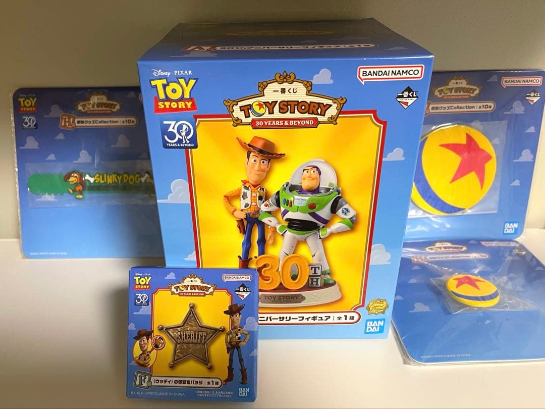 トイストーリー 30周年アニバーサリーフィギュア A賞 一番くじ F賞　H賞