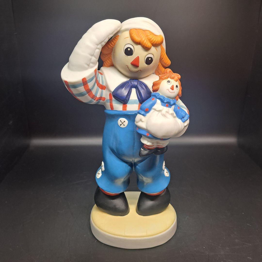 ラガディ　アン&アンディ　置物　陶器製　フィギュア　人形　ヴィンテージ