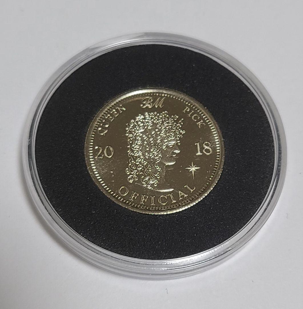 QUEEN ブライアンメイ JAZZ 40周年記念  メダル 硬貨 ピック