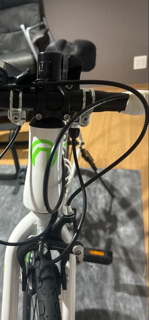 NEXTYLE(ネクスタイル) ロードバイク 自転車 ホワイト 発送も可