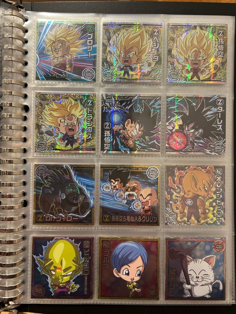 ドラゴンボール　ウエハース超1〜8セット